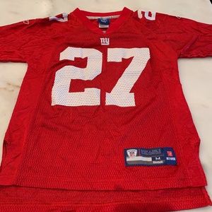 NY Giants Brandon Jacobs kids football jersey